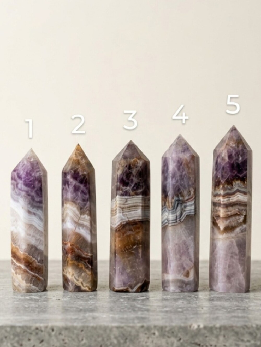👀 VIDEO! ​AAA+ VERY Rare AURALITE 23 Towers-Select Yours!-23 Different Minerals